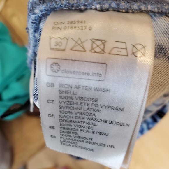 💥2/$30💥 indigo cotton maxi skirt - super soft! - Picture 3 of 3